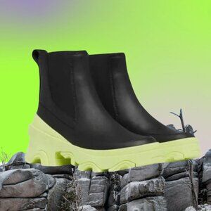 Sorel Brex Waterproof Chelsea Boot Black Tippet Size 8.5
